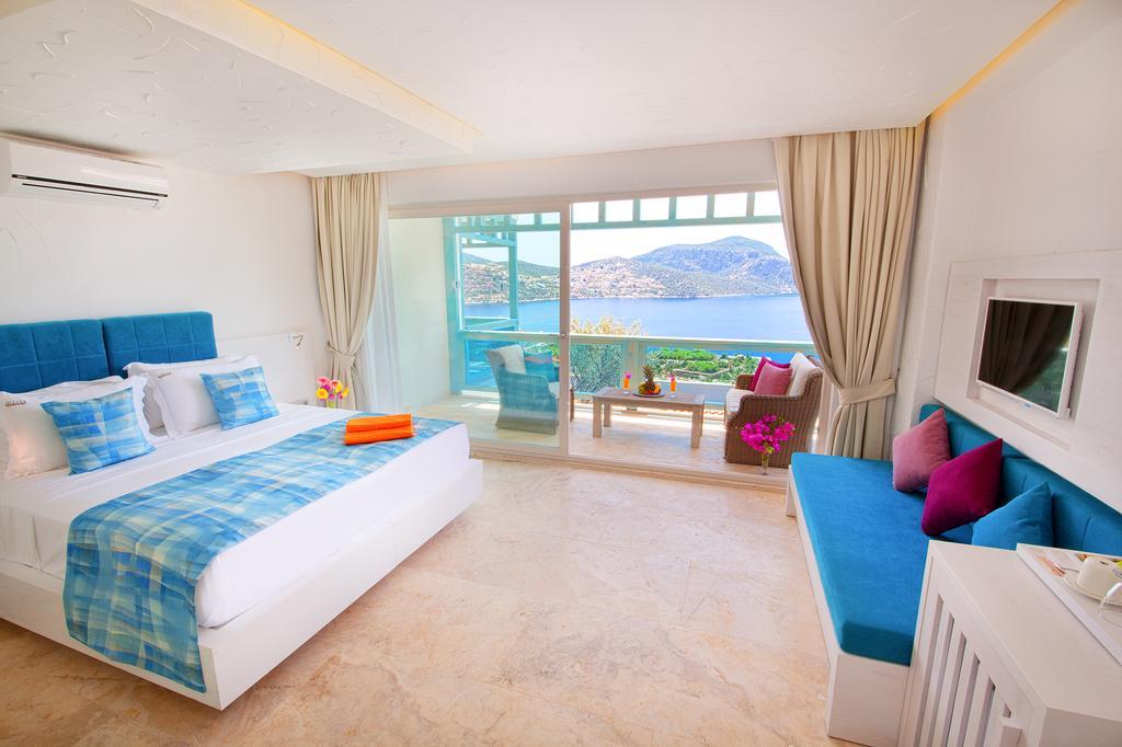 Asfiya Sea View Hotel Каш Номер фото